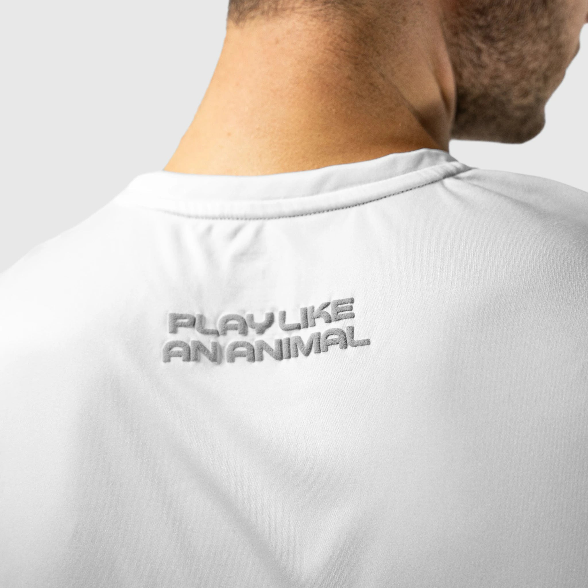 QUAD Elemental T-shirt White - back detail