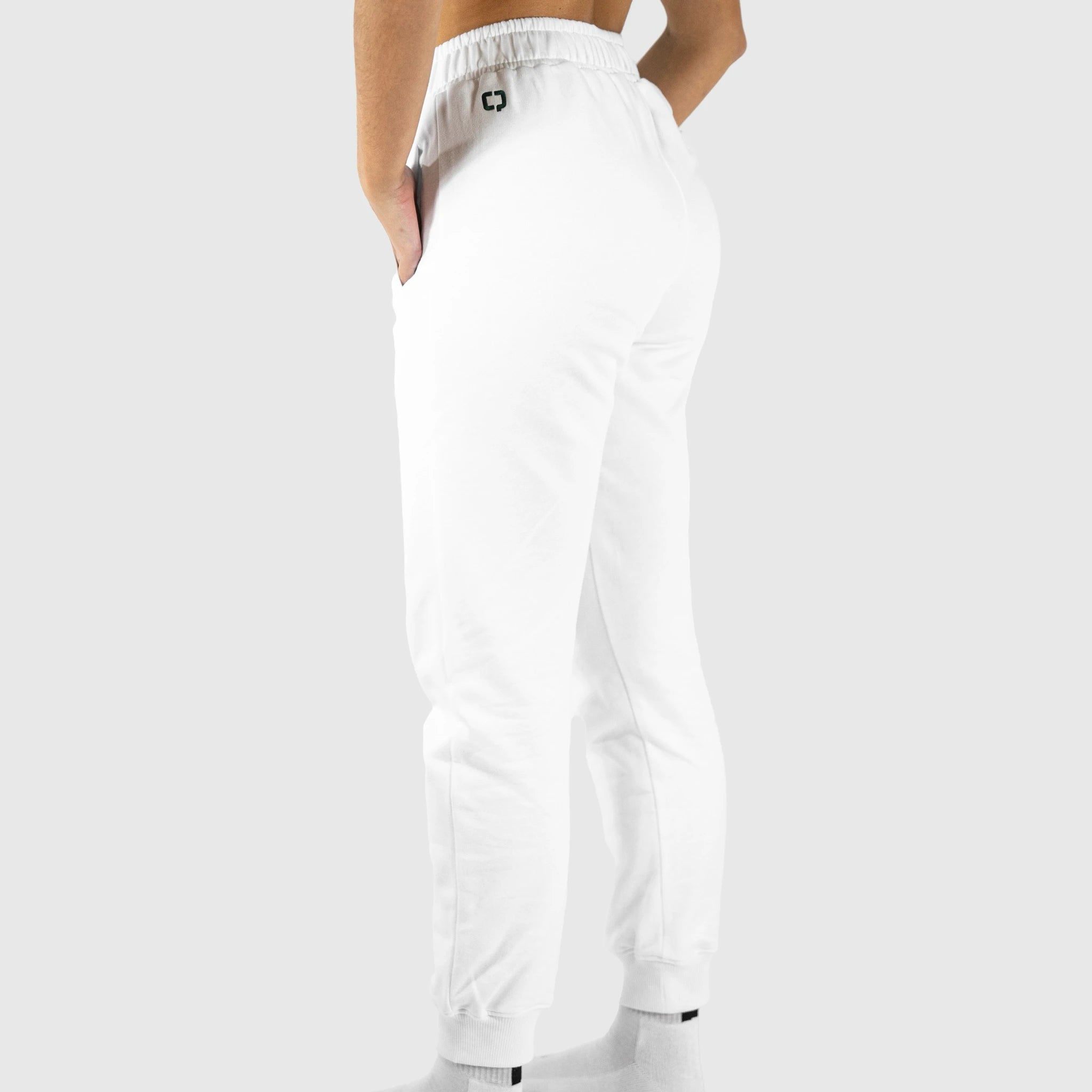 QUAD Sweat Pants White - left side view