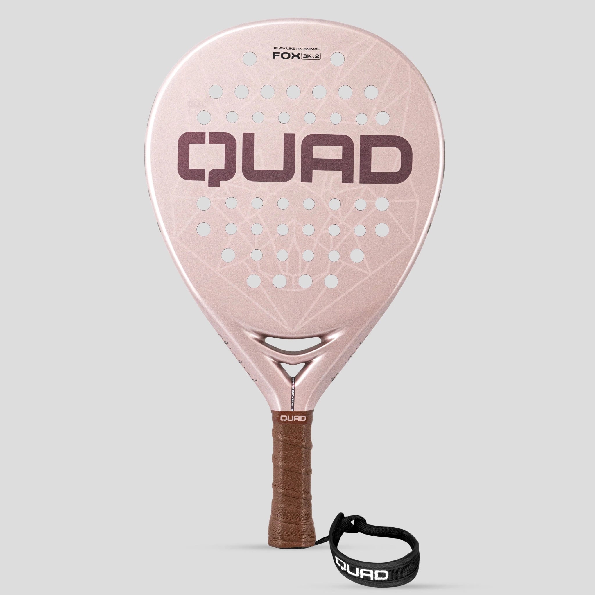 QUAD Fox Padel Racket front view