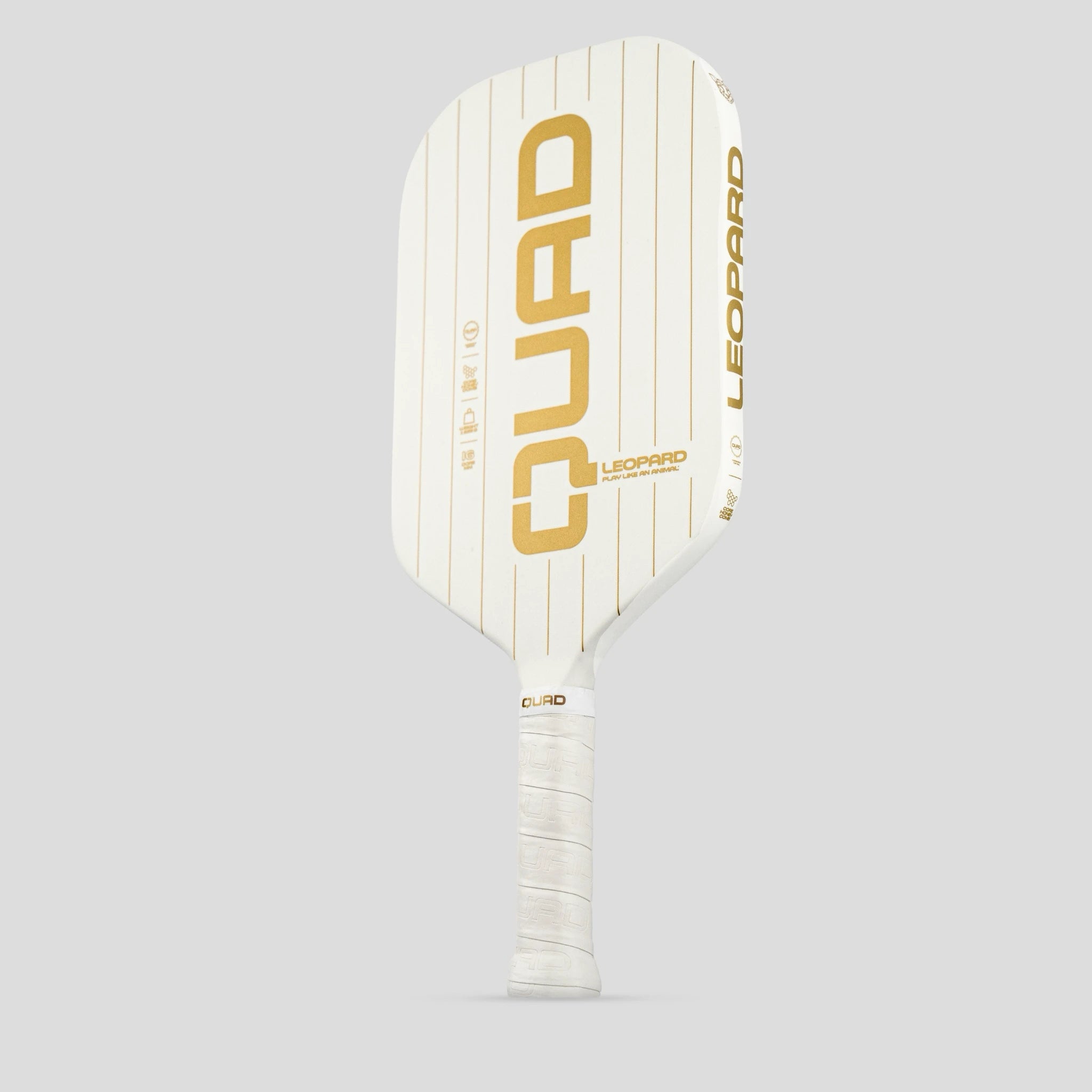 Quad Leopard Pickleball Racket right side