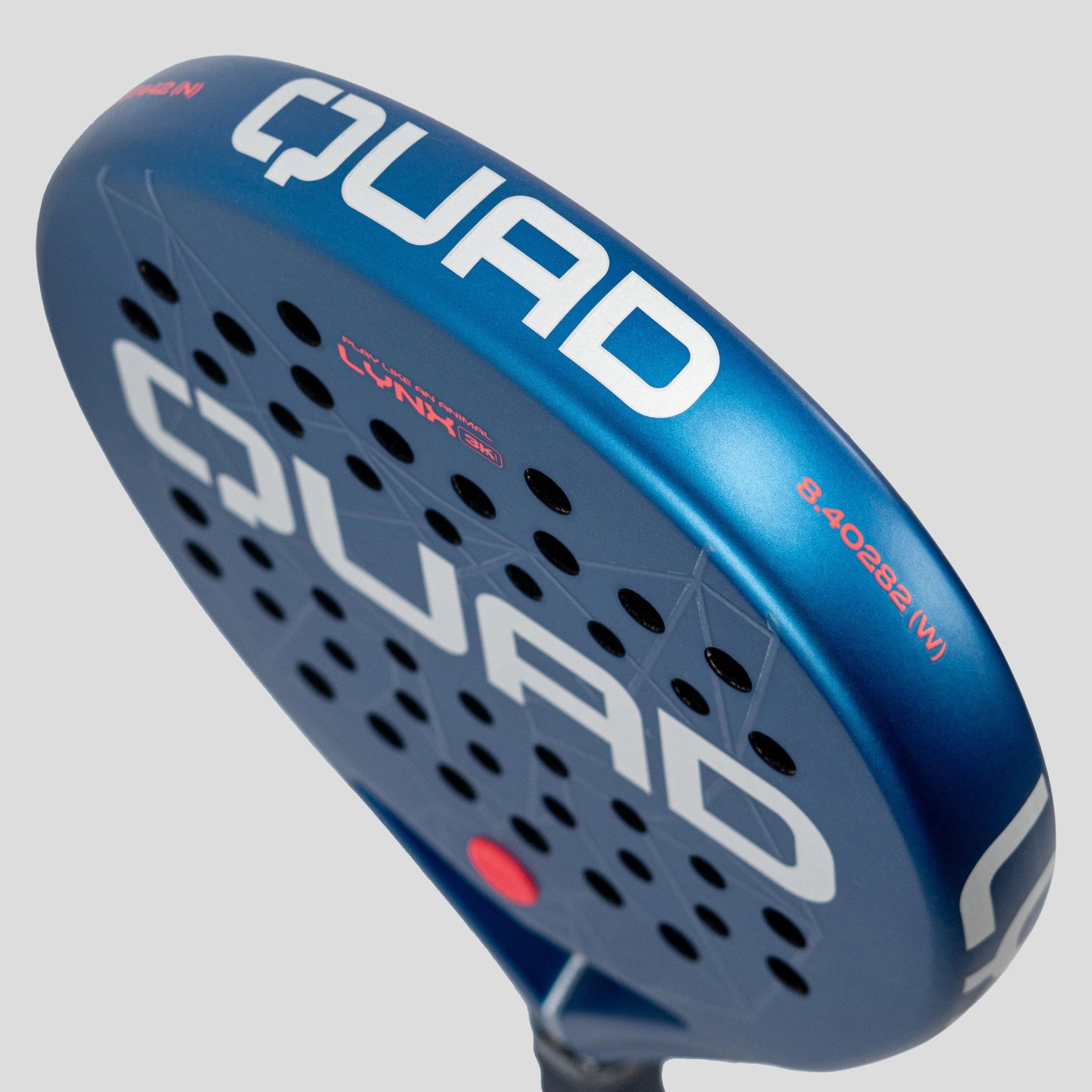 Quad Lynx Padel Racket top