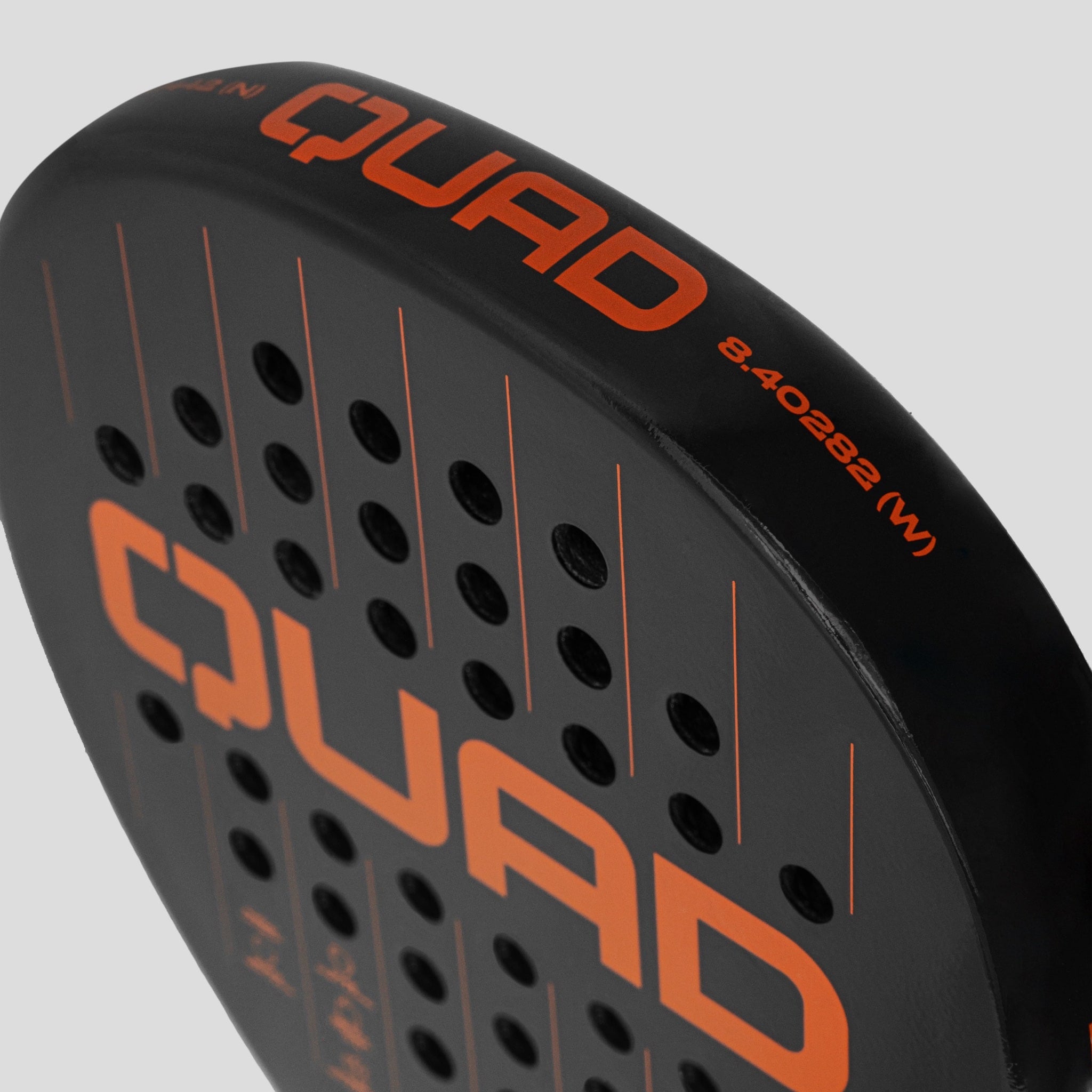 Quad Padel Wolf Racket detail top