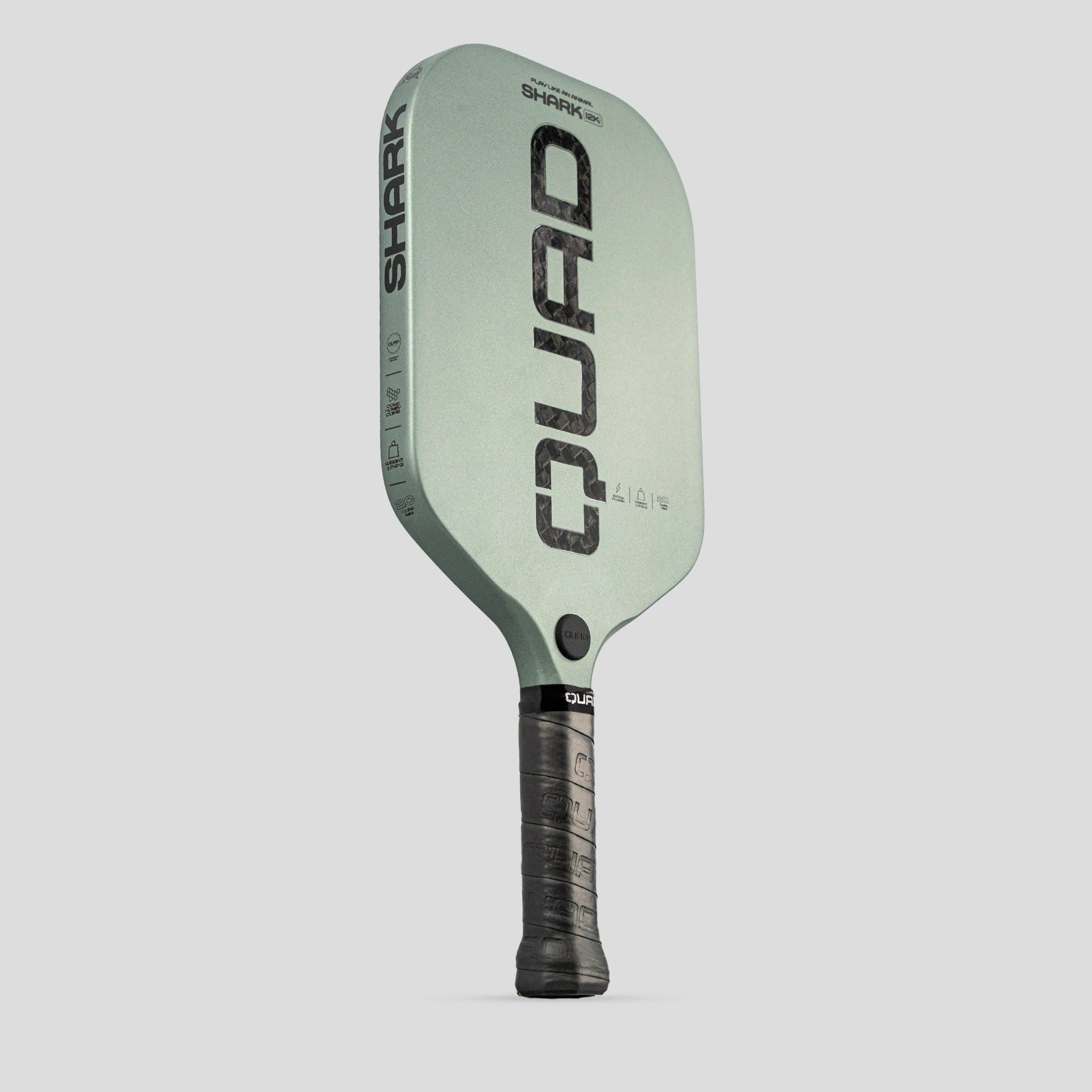 Quad Shark Pickleball Racket right perspective