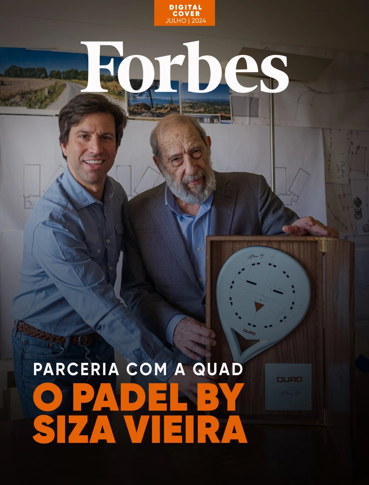 QUAD x Siza Vieira - Forbes magazine cover