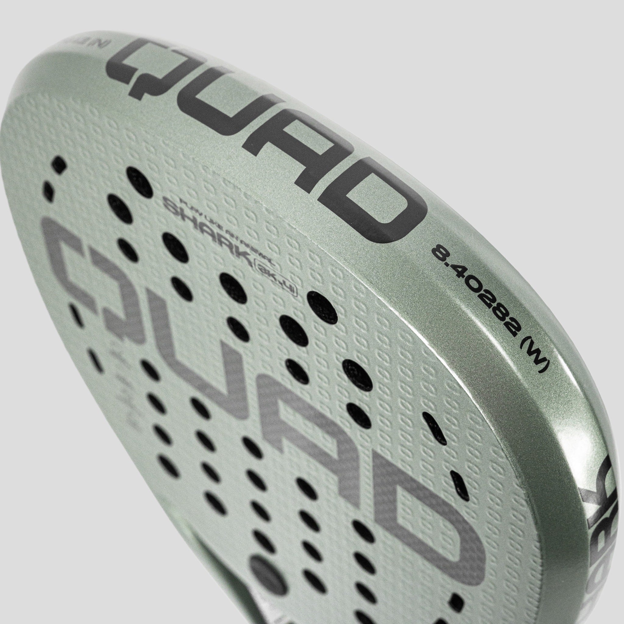 Quad Shark Racket top detail